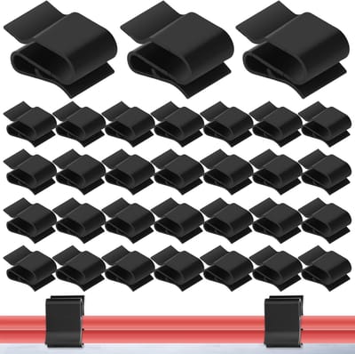 Kunststof fotovoltaïsche kabelclips - PV kabelklemmen voor zonnepanelen (100 stuks)