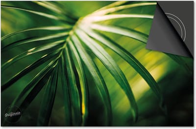 Inductie beschermer 60x60 - afdekplaat inductie mat - Dietrix Kookplaat beschermer - Exclusief - Bloemen en Planten - Blad