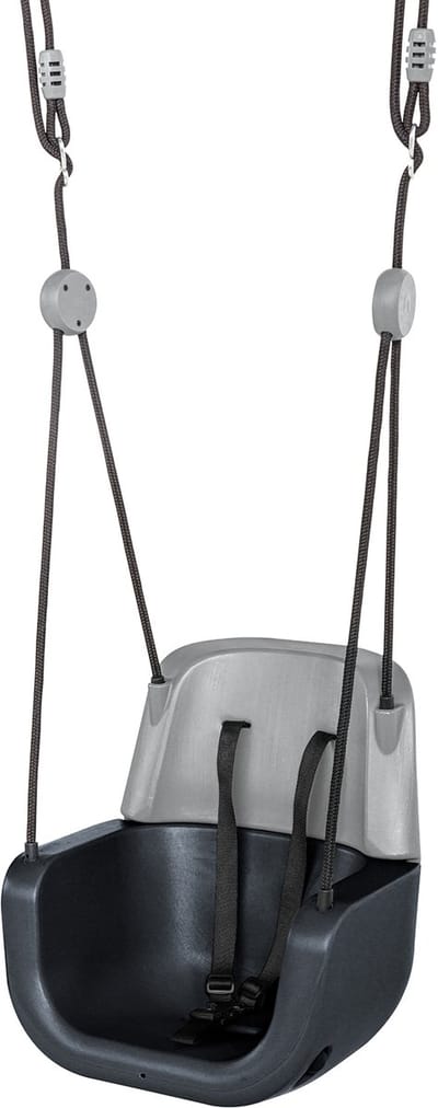DICE Babyschommelzitje 3-in-1 antraciet