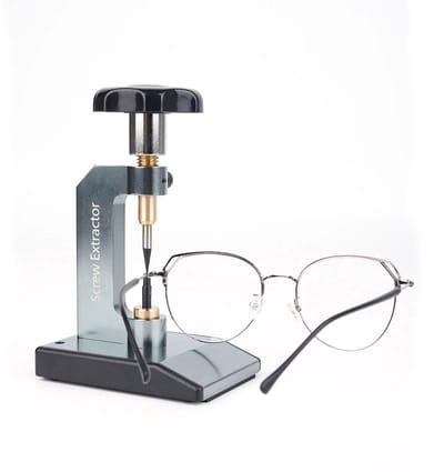 HOB Bril Reparatie Tool – Schroef Extractor voor Brillen – Precisie Schroefverwijderaar – Voor Monturen & Kleine Schroeven – Metaal