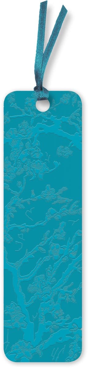 Flame Tree Bookmarks (Artisan Art)- Vincent van Gogh: Almond Blossom Artisan Art Vegan Leather Bookmarks (pack of 10)