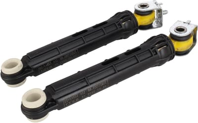 Schokdemper Ophanging Arm Kit - Wasautomaat Onderdelen - Wasmachine Reparatie - Directe Vervanging - Standaard Maat - Zwart