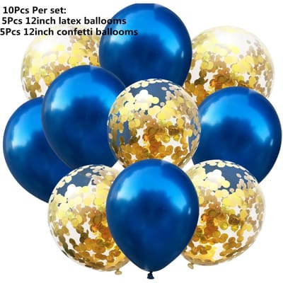 10/14 stuks Mix Roze Roos Ballonnen Hart Ster Roségoud Confetti Ballon Verjaardagsfeest Decoratie Kinderen Volwassenen Luchtballonnen Bruiloft Globos Other
