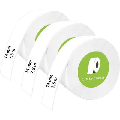Olympia OL 6312 Thermische Labels - Etiketten - Doorlopend - Wit - Thuis/ Hobby/ Kantoor - voor Olympia Thermische Label Printer P22-serie - 3-Pack