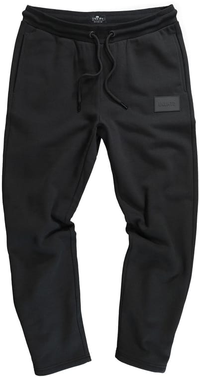 JAY-PI - Heren - Trainingsbroek fitness sweatstof Basic-Fit - Zwart - Maat 3XL