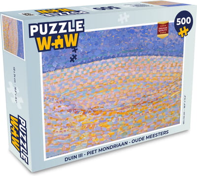 Puzzel Duin III - Piet Mondriaan - Oude meesters - Legpuzzel - Puzzel 500 stukjes