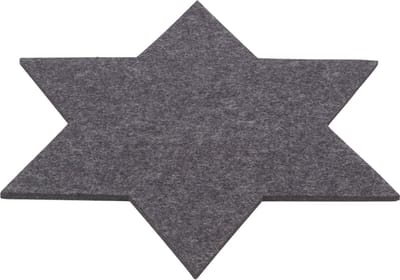 Daff - CoaStar Star 30 cm. Charcoal mel.