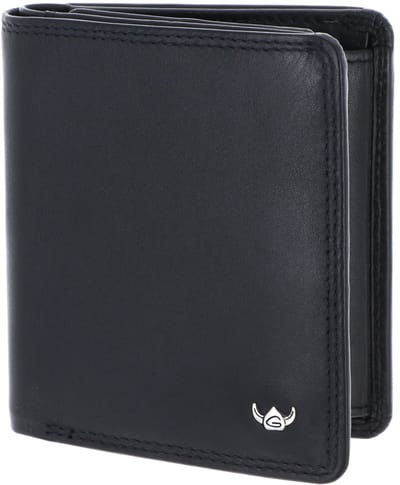 Golden Head Leren portemonnee Polo RFID Protect Kombischeintasche 1119 Black zwart