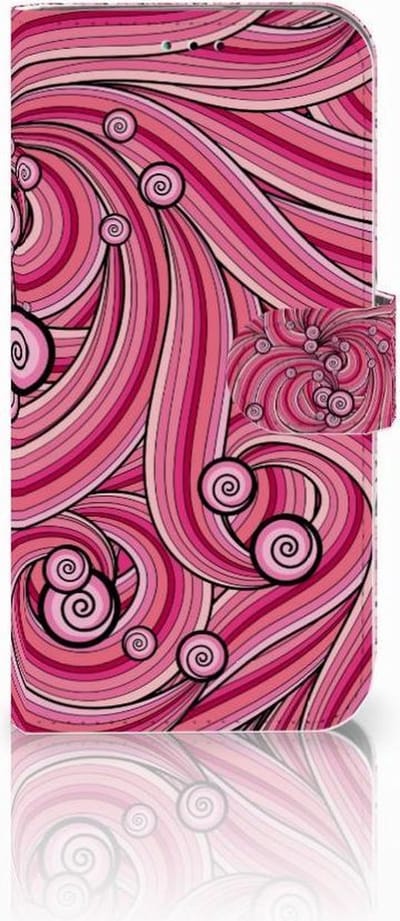 Samsung Galaxy A40 Hoesje Swirl Pink
