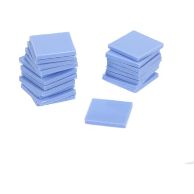 Autocollant Thermique en Silice pour CPU de PC Portable, Carte Graphique, Chipset Nord et Sud, Pad en Gel de Silicone de Refroidissement à État Solide 1.0mm gray