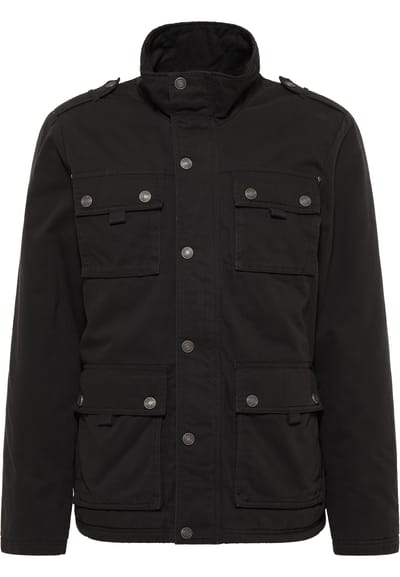 Mo Serie parkster winterjas Heren zwart