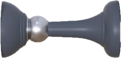 Deurstopper - Deurvanger - Deuren Open Houden - Magnetisch - 15x15x15 cm - Grijs