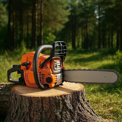 Kettingzaag op gas - Takkenzaag boomzaag - Bomen snoeien - 58cc motor 20 inch - 550 ml tank - Oranje
