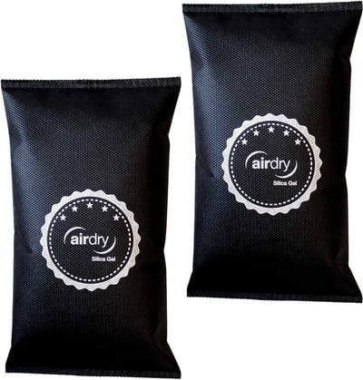 Luchtontvochtiger Kussens - Silica Gel Zakken - Vochtige Ruimtes - Regenereerbaar Herbruikbaar - 15 kg - Zwart