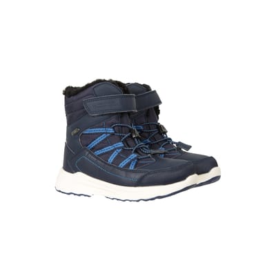 Mountain Warehouse Denver Adaptive Waterdichte Sneeuwlaarzen voor Kinderen/Kinderen (Marine)