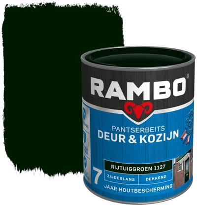 Rambo Pantserbeits Deur & Kozijn Dekkend - 2.25L - Rijtuigengroen | L2.10.12