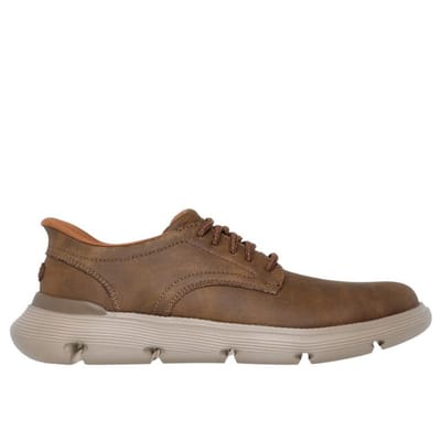 Skechers Slip-Ins: Garza - Duran Veterschoenen Laag - Middelbruin - Maat 41