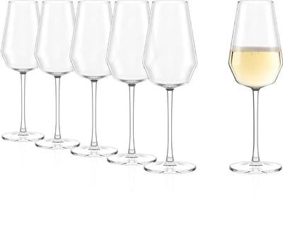 Stölzle Lausitz Celestia Champagneglazen Set van 6 – 36 cl – Luxe Flute Glazen – Loodvrij Kristalglas – Vaatwasmachinebestendig