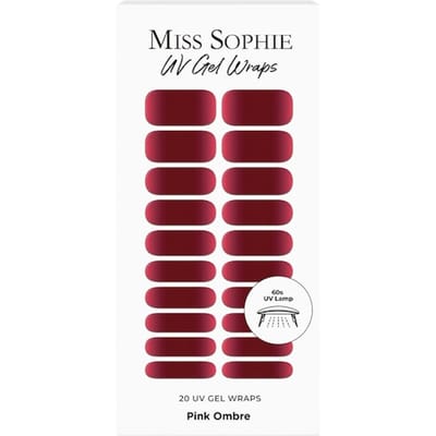 Miss Sophie Nagelfolie UV Pink Ombre Nepnagels & nageldesign Dames