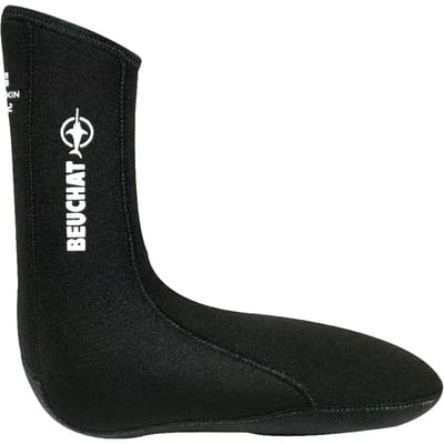 Beuchat Sirocco Sport 3 Mm Duikbooties Zwart EU 36-37
