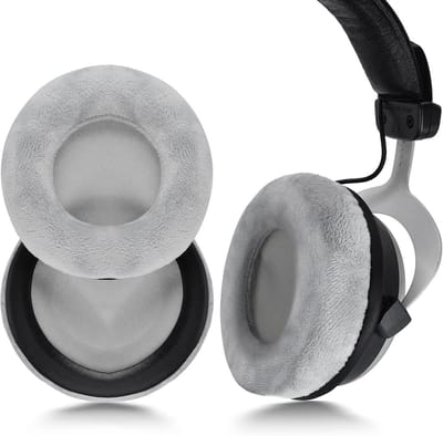 Vervangende Oorkussens voor Over-Ear Studio Hoofdtelefoons - Comfort, Geluidsisolatie en Duurzaamheid (Grijs)