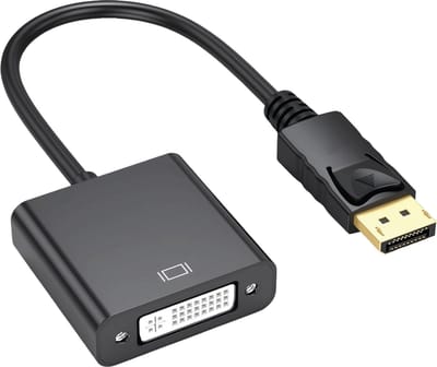DisplayPort naar DVI Kabel - Ondersteund 1080P - Male DisplayPort en Male HDMI Plug - 30 cm - 4K@1080P - Full HD