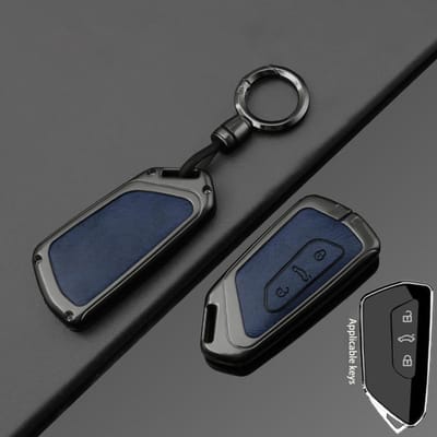 Legering Autosleutelhoesje Voor Volkswagen Vw Golf 8 Id.3 Id.4 Formentor Cupra Seat Leon Mk4 Skoda Octavia A8 Mk4 Mk8 Gti R Accessoires