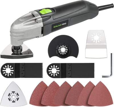 Oscillerend Gereedschap - Multitool - Klusjes Uitvoeren - Krachtige Motor - 31 x 10 x 83 cm - Grijs