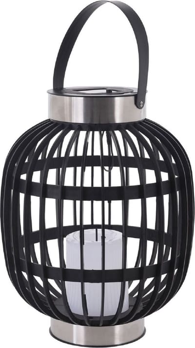 Home & Styling - Solar buitenlamp lantaarn  - LED windlicht kaars