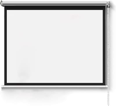 Projectiescherm - Beamer scherm - Thuisbioscoop creëren - Kreukvrij HD beeld - 60 inch - Wit
