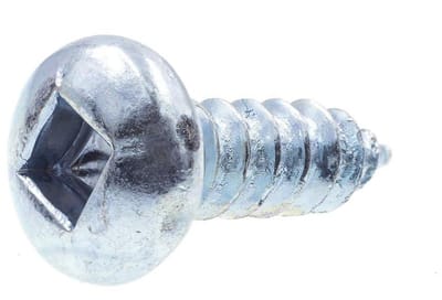Metaalschroeven - Zelftappende schroeven - Metaal bevestigen - Vierkante aandrijving - 8 x 1/2 inch 50 stuks - Verzinkt staal