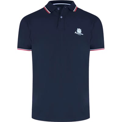 Aquascutum Active Katoenen Polo In Marineblauw