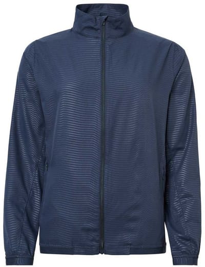 Abacus Golf Lanark Classics Stretch Windjack Blauw XS Vrouw