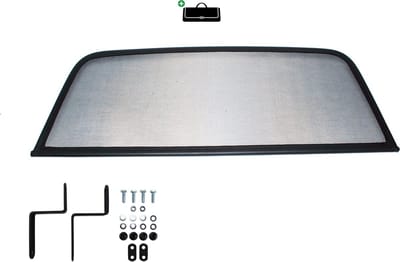 Windscherm Triumph TR4-TR6 | 1961-1976 | incl. luxe opbergtas | Zwart