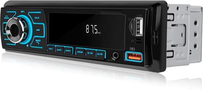 Autoradio Dubbel Din - Auto Radio - Muziek Luisteren - Dubbele Bluetooth - 1 DIN - Zwart