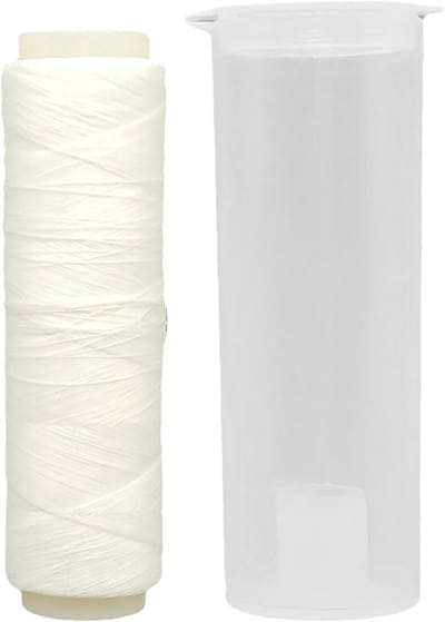 Transparante vislijn - Nylon draad - Vissen verbeteren - Hoge slijtvastheid - 0.2-0.5 mm - Wit