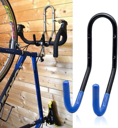 Muur Ophangsysteem Fiets - Fiets ophangen aan Stuur - Ophang systeem fiets - Fiets Houder wand - Ophangbeugel fiets