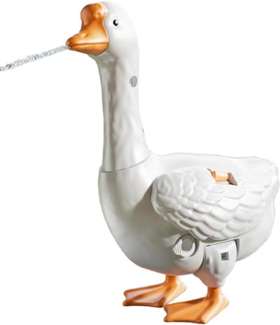 Watersproeier Gans - Sproeierspeelgoed Buiten - Waterpret Kinderen - Beweegbare Kop - 13 x 11.4 cm - Multicolor