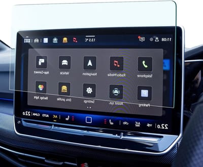 Beschermfolie 12.9 Inch voor VW Golf 8.5 (2024-2025) - Anti-Kras Schermbeschermer, Duurzaam en Transparant