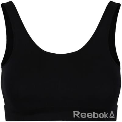 Reebok Dames sport-bh (Zwart, S)