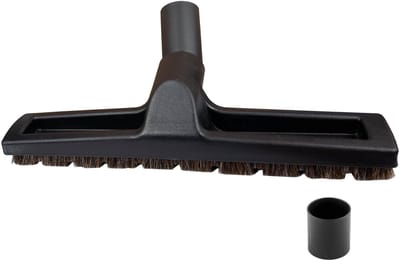 Parket zuigmond 35 mm -incl. 32 mm reduceer ring- | Lichtgewicht model met natuurhaar | Geschikt voor o.a. AEG, Bosch, Electrolux, Nilfisk, Miele, Philips, Numatic, Siemens en andere merken | Multaparts® huismerk