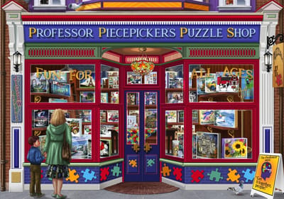 Bluebird Puzzle legpuzzel Professor Puzzles - 1500 stukjes nostalgie.