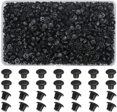 Solidchoice - 800 Stuks Plastic Blind Caps voor Boorgaten in Meubels