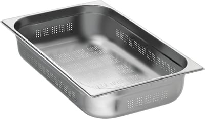 GN-bak | 1/1 GN | 10cm hoog | geperforeerd | Bartscher | A101100