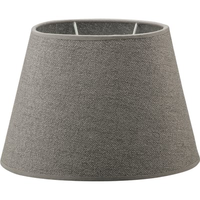 Home Sweet Home - Stoffen - Stoffen Lampenkap - Conisch - Grey - Minimalistische stijl - 24 x 16 x 16 cm - E27 fitting - voor tafellampen - voor