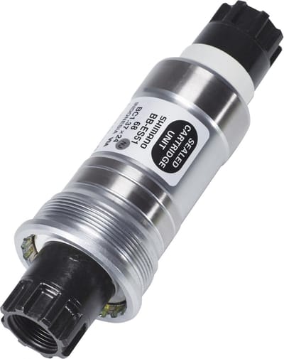 Shimano Trapas Bb-es51 Staal 68 - 118 Octalink Bsa Zilver/zwart