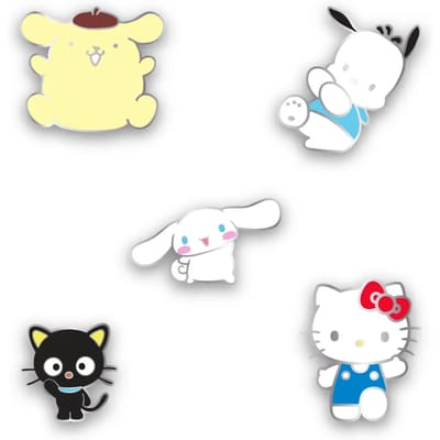 Jibbitz Crocs Sanrio HKF Enamel (x5)
