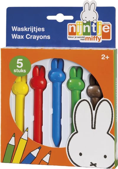 Nijntje junior waskrijtjes, creatief speelgoed tekenen voor peuters - vanaf 2 jaar - cadeautip juniot - Bambolino Toys