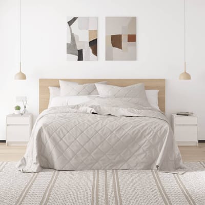 vidaXL - Nachtkastjes - 2 - st - 40x31x50 - cm - massief - grenenhout - wit