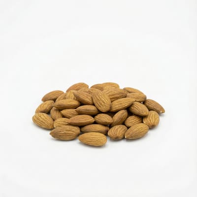123Deli - Bruine Amandelen - Ongebrand en Ongezouten - 500 gram - Naturel